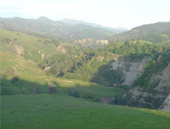 photo of gorge looking south